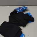 Dr. Motion Men 6 pairs pack everyday compression knee high socks (Black)