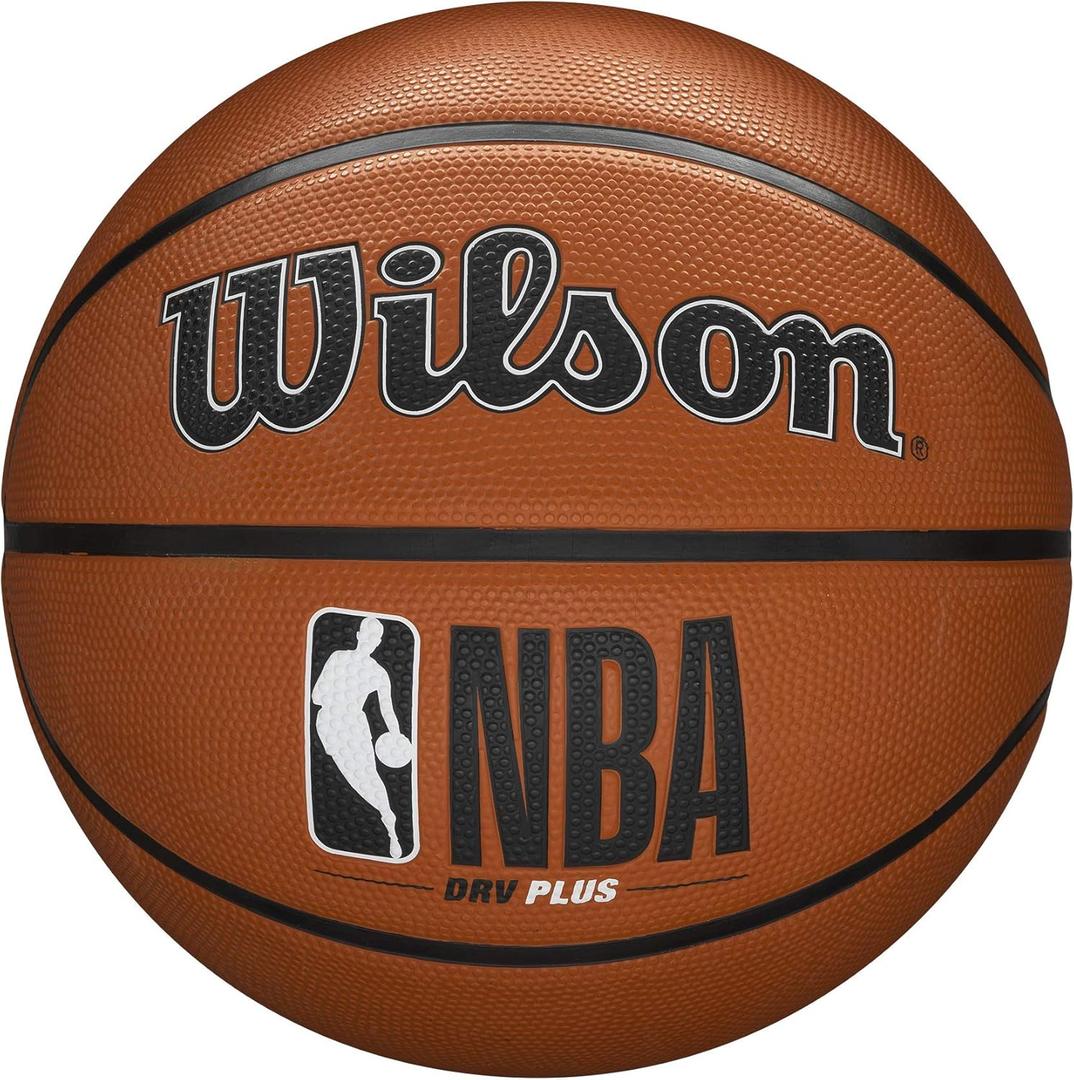 WILSON NBA DRV Series Basketball - DRV Plus, Brown, Size 7 - 29.5"