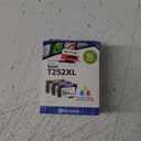 Remanufactured Ink Cartridge Replacement for Epson 252XL One Cyan, Magenta and Yellow Cartridge