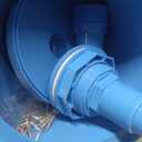 BluSwim Standard Pool Wall Skimmer for Above Ground Pools, Heavy Duty ABS Through Wall Pool Skimmers with Return Jet & Vacuum Plate, Thru-wall Skimmer Kit Compatible with All Width 6 '' Openings
