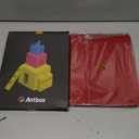 Antbox for iPad Pro 13 Inch Case M5 2025/M4 2024, Built-in Pencil Holder, Supports Pencil Pro/(USB-C), Auto Sleep/Wake, PU Leather (Red)