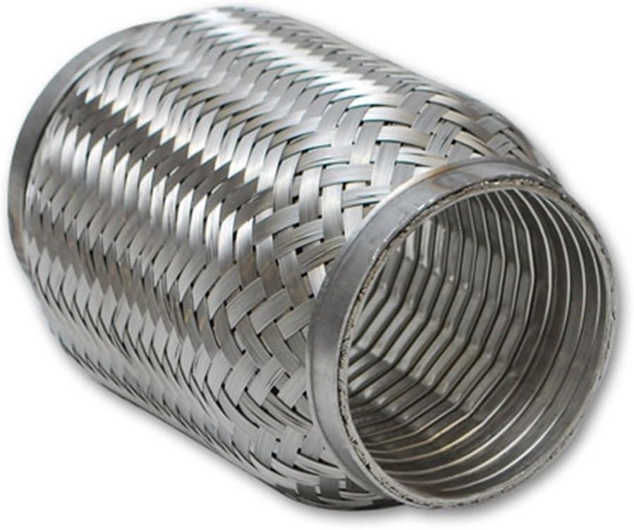 Vibrant Performance Vibrant 60804 2.5" x 4" Long Flexible Stainless Steel Coupler