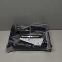 UINOFLE Under Sink Organizer, 2 Tier Pull-Out Cabinet Storage Shelf, Rust-Resistant Metal Organizer for Kitchen Bathroom Laundry Room, No Tools Installation, 1 Pack Black