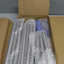 Wedding Arch Backdrop Stand, 7x4 FT Metal Arch Backdrop Stand for Ceremony, Stainless Steel Square Backdrop Stand for Parties, Wedding, Birthday, Anniversary, Baby Shower, Garden Decorations