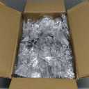 12 Pack Metallic Foil Spray Centerpiece Star Table Decoration Burst Table Centerpieces for New Years Nye Birthday Wedding Anniversary Graduation Holiday Party Supplies Decor, Silver