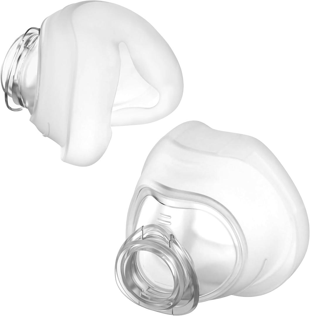 Medihealer 2 Packs Replacement Cushion for Wisp, Nasal Replacement Cushion for Wisp Fabric and Silicone Frame, Not Fit Dreamwisp, Great Value Supplies (L)