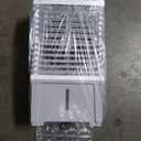 Uthfy Swamp Cooler Air Conditioner, Evaporative Air Cooler with 5.3 Gallon Water Tank, 4 Ice Box, Remote, 12H Timer, 120Oscillation, Portable Cooling Fan with 3 Speeds for Bedroom Home Office, Model: JH-310Y