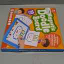 Coogam Magnetic Drawing Board, Large Magnet Doodle Board with Pen and Dot Beads, Color Shape Pattern Art Pad, Montessori Educational Traveling Toy Gift for 3 4 5 6 Years Old Toddlers