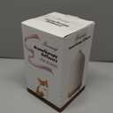 200ML Ceramic Essential Oil Diffuser - Ultrasonic Aromatherapy & Humidifier with 7-Color LED Lights, Auto Shut-Off, Wood Grain Base, 1H/3H/6H Timer | Scent for Home, Office, Yoga