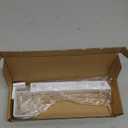 Over The Door Hooks,Over The Door Clothes Hanger with 10 Ridges,Space-Saving Over The Door Drying Rack,Door Hooks for Hanging Clothes,Larger Capacity Over The Door Hanger (1, White)