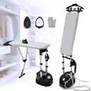 1950W Commercial Standing Garment Steamer for Clothes, 3-in-1 with Dry Ironing Mode, 3 Steam Levels, Rapid Heats in 25s for 80min Steam, 2L Tank, Self-Cleaning & Triple Safety Protection