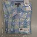 Nautica Boys Short Sleeve Woven Button-Down Shirt. Light Weight & Breathable (18-20, Spring Check Azure)