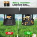 Deer Feeder Kit,Motor and Timer Kit with Programmable Digital Timer,Up to 4 Feed Time,Easy to Install for Hunting Game Feeder,Batteries Not Included