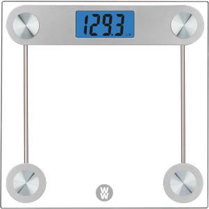 Weight Watchers Scales by Conair Scale for Body Weight, Digital Bathroom Scale in Clear