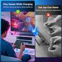 for Switch 2 Charging Grip, Magnetic Suction Charger Grip for Nintendo Switch 2 Joy-con 2 Controllers, Comfort Ergonomic Design Controller Holder with USB Type C Cable