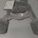 Tadpoles Super Soft Plush Sherpa Hat & Mittens Set, Grey