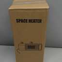 Smart WiFi Dog House Heater with Thermostat, 1200W Chew-Proof Outdoor Safe Pet Heater for Kennels, Eco-Mode & Soft Light