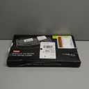 Wireless Keyboard and Mouse Combo, 2.4G Full Size Wave Keys Ergonomic Keyboard with Wrist Rest and 3-Level DPI Adjustable Wireless Ergonomic Mouse for Windows, Mac OS Desktop/Laptop/PC(Black)