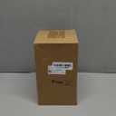 Yeaqee 50 Pcs Mini Metallic Paper Gift Bags with Handles 4x2.75x4.5'' Tiny Small Gift Bags with Thank You Tag for Valentine Wedding Birthday Welcome Return Gifts Small Business (White, Gold)