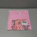 Thanksgiving Shirts for Toddler Boys Girls Kids 2-8T, Funny Turkey Pumpkin Dinos Truck Soft Cotton Short Sleeve Tee