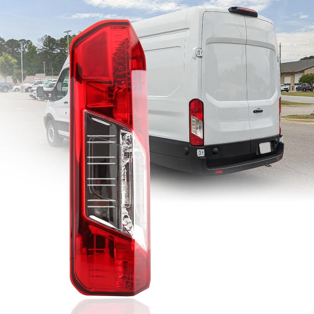 Tail Light For Ford Transit T150 T250 T350 350HD 2015-2020,Tail Light Assembly Ford Transit Rear Tail Lamp Left Driver SideW/O Bulb