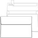 Ohuhu A7 Printable White 5x7 Envelopes 250 Pack - Bulk A7 5.25 x 7.25 Inches Self-Seal Envelopes for 5x7 Cards Christmas Cards Wedding Invitations, Photos, Graduation, Baby Shower