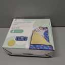 ACRABROS Toddler Nap Mat with Pillow and Blanket, Extra Large Rolled Napping Mats,Slumber Bags for Boys Girls,Kids Sleeping Bag for Daycare, Preschool Travel Camping, Dinosaur