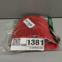Summer Blank Red Adjustable Visor
 (Red)
