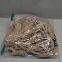 Mkono Macrame Plant Hangers Set of 4 Indoor Hanging Planter Basket Wall Decorative Flower Pot Holder with 4 Hooks for Indoor Outdoor Home Decor Gift Box, Brown