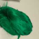 Suncalla Men Short Straight Green Wig Halloween Male Short Green Wig Halloween Cosplay Anime Cosplay Costume Wigs for Men