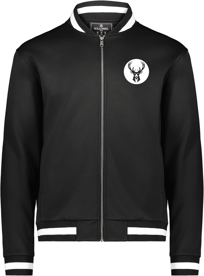 Holloway NBA Full Zip Jacket - Lightweight Basketball Apparel, Sports Jacket, Team Colors, Athletic Outerwear