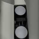 L LOHAS LED Night Light Plug in, Modern Night Lights Plug into Wall, Dusk to Dawn Sensor, Soft White 3000K, 0-100LM Adjustable Brightness, Dimmable Night Lights for Hallway Bedroom Stairway, 2 Pack, Soft White 