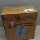 6-Pack Refrigerator Drawer Organizer Bins, Clear Stackable Pull Out Fridge Organizers and Storage Container, with Strainer Layer for Fruits, Vegetables, Drinks, Snack and Food