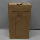 Jack & Rose Stainless Steel Humidifier, Easy to Clean, Dishwasher Safe, Cool Mist Humidifiers for Bedroom