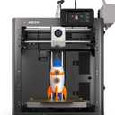 Flashforge AD5X Multicolor 3D Printer, 600mm/s High-Speed 3D Printer with 300C Nozzle, Auto Leveling and PEI Flexible Plate, 220x 220 x220mm