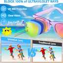 Party Favors Kids Sunglasses Bulk - 16 Packs Neon Sunglasses for Kid Age 3-8, UV400 Protection Party Sunglasses Goodie Bags Stuffers for kids Birthday Party Supply, End of the Year Gifts For Students