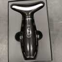 7 Color Neck Face Massager - Facial Massager Tool for Skin Care at Home, Vibrating Face Massager with Thermals, Galvanic Machines Black