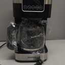 SHARDOR 10-Cup Programmable Coffee Maker, Regular & Strong Brew Drip Coffee Machine for Home and Office, Auto Shut Off, Permanent Filter, Silver