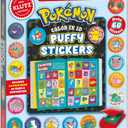 KLUTZ Pokemon Color-in 3D Stickers Craft Kit