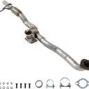 Exhaust Y Pipe Flex Pipe Direct Fit Compatible with Ford Explorer 2011-2019 3.5L V6, Ford Flex 3.5L V6 2013-2019 Stainless Steel