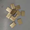 Yaocom 24 Pcs Small Table Number Holders Metal Place Card Holder Vintage Mini Table Number Name Card Display Stand for Wedding Memo Reception Photo Picture Party Restaurant, 1.4 x 1.3 x 1 Inch (Gold)