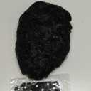 Headband Wig Human Hair Wigs for Black Women Short Curly Human Hair Put on and Go Glueless Wig Natural Black Curly Headband Wigs 8inch