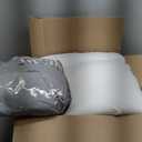 Cottolester Gray Comforter Queen 7 Pieces,Classic Striped Design Comforter Set,Grey Bedding Sets for Kids/College,Simple Neutral-Style Comfortable Comforter Set