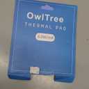 OwlTree 4 Pack Thermal Pad,100x100mm 0.5mm 1mm 1.5mm 2mm Highly Efficient Thermal Conductivity 6.0 W/mK,Heat Resistant Silicone Thermal Pads for Laptop Heatsink CPU GPU SSD IC LED Cooler