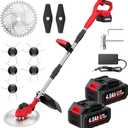 FULLYEA 9 inch Weed Wacker Cordless, 21V Brushless String Trimmer Kit