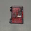 15PCS M35 Cobalt Left Hand Drill Bits Set for Removing Broken Stubs, Bolts and Screws, Reverse Twist Drill Bits, 1/16"-3/8"