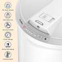 Trydow Ultra Large Capacity Towel Warmer Bucket, Rapid Heating with Timer, One-Button Control, Safety Lock, Perfect for Home and Spa