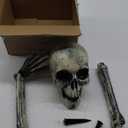 JOYIN 3 Pcs Halloween Skeleton Decorations Outdoor, Realistic Looking Skeleton Yard Stakes, Groundbreaker Skull Decor for Graveyard Yard Lawn Garden Party Supplies