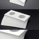 Boen Coin Flips 10 Assorted Sizes 1000Pcs Coin Holders for Colletors The Coin Collection Supplies Include A Mini Stapler The Coin Cardboard Coin Flips for Coin Collection (10 Assorted Size 1000pcs)