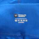 Two Piece Workout Sets For Women Sports Bra Matching High Waist Scrunch Butt Shorts Gym Yoga Athletic Clothes (Medium, Blue)